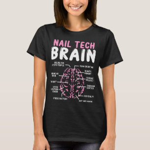 T-shirt Table d'ongles pour le Nail Tech Doit avoir Manicu