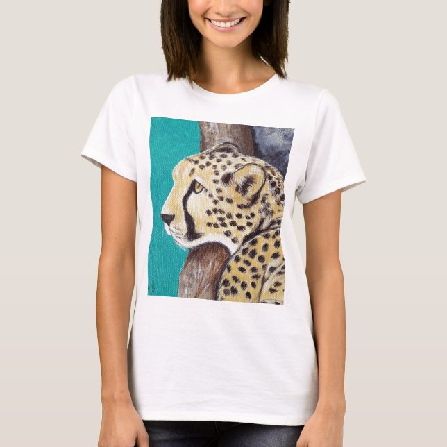 T-shirt Tableau Cheetah (Devant)