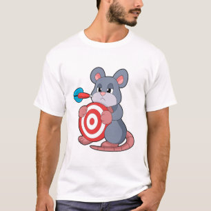T-shirt Tableau de bord fléchettes de souris
