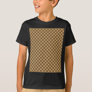 T-shirt Tableau de contrôle Brown classique par Shirley Ta