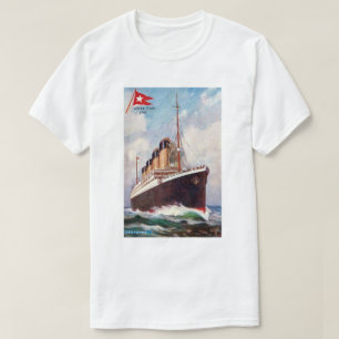 T-shirt Tableau en ligne Titanic White Star