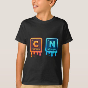 T-shirt Tableau périodique de la science 67 Mème Esthétiqu