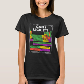 T-shirt Tableau périodique de la science drôle Professeur 