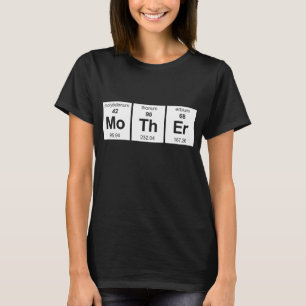 T-shirt Tableau périodique de mère