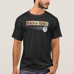 T-shirt Tableau Périodique Des Éléments Basketball Sport C