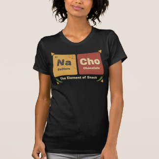 T-shirt Tableau périodique des Nachos Design Rétro