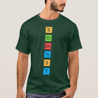 T-shirt Tableau périodique des sciences