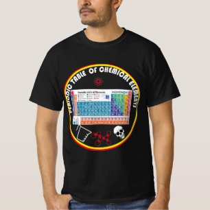 T-shirt Tableau Périodique Ultime Des Éléments Graphique T