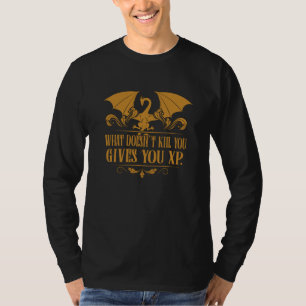 T-shirt Tabletop RPG Addict XP Dragon Dungeon
