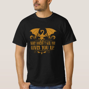 T-shirt Tabletop RPG Addict XP Dragon Dungeon
