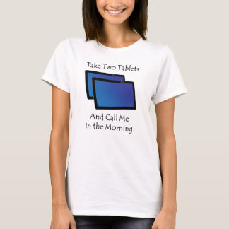 T-shirt Tablettes informatiques - Prendre deux