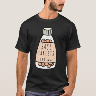 T-shirt Tablettes Sass 100mg Médicale