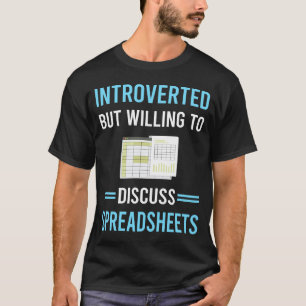 T-shirt Tableurs introvertis Tableurs