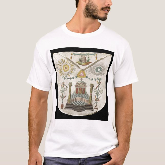 T-shirt Tablier d'un maître de loge de Saint-Julien dedans (Devant)