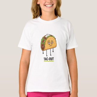 T-shirt Tac-Out Mood – Funny Exhausted Taco Pun