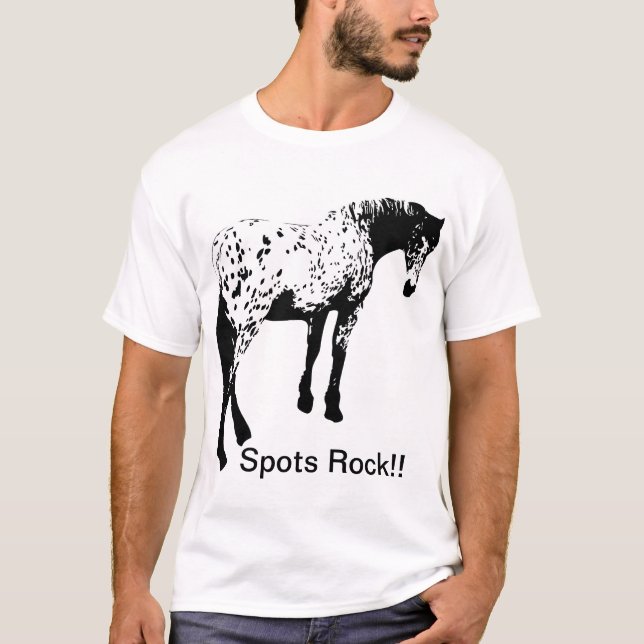 T-shirt Taches d'Appaloosa (Devant)