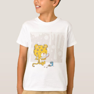 T-shirt Taches de léopard