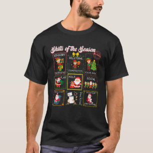 T-shirt Tâches de Noël OT AVQ Compétences en ergothérapie