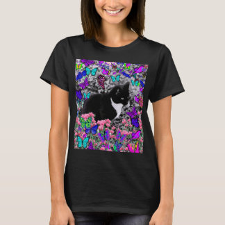 T-shirt Taches de rousseur dans les papillons II - chat de