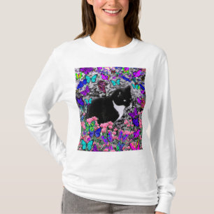 T-shirt Taches de rousseur dans les papillons II - chat de