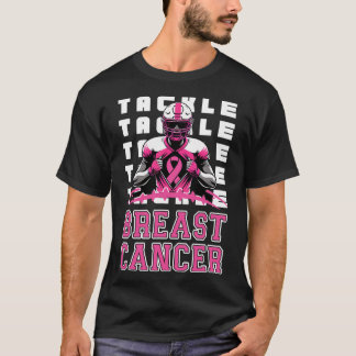 T-shirt Tackball Football Sensibilisation au cancer du sei