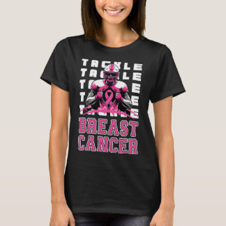 T-shirt Tackball Football Sensibilisation au cancer du sei