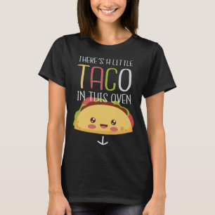 T-shirt Taco dans le four bébé révéler la femme enceinte m