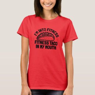 T-shirt Taco Fitness Gym drôle