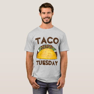 T-shirt Taco Mardi Drôle Nourriture Mexicaine Tacos T-Shir