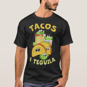 T-shirt Taco Mexicaine Nourriture Et Boire Tacos et Tequil