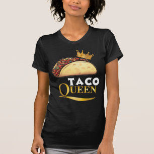 T-shirt Taco Queen Taco Cadeaux femmes Tacos Lover Taco
