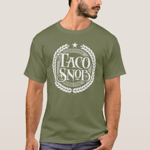 T-shirt Taco Snob - amant amusant du taco