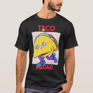 T-shirt Taco Squad Danser Taco Cinco De Mayo Nourriture Me