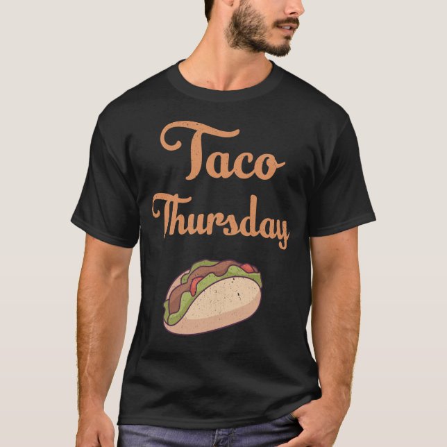 T-shirt Taco Thursday (Devant)