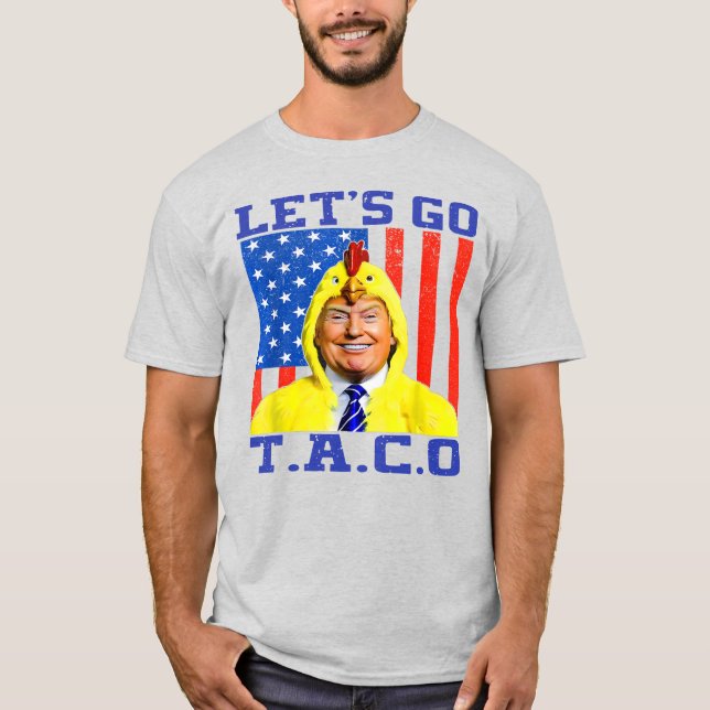 T-shirt Taco Trump, sortons de l'enfer politique (Devant)