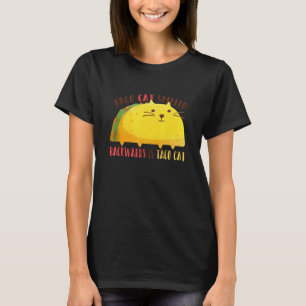 T-shirt Tacocat Arrimé À L'Arrière Est Tacocat Taco Mexica