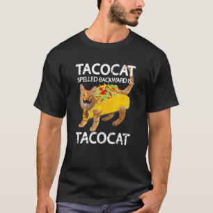 T-shirt Tacocat Chat Taco Kitty Tacos