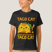 Tacocat épelé à l'envers Chemise Taco Cat Cinco De