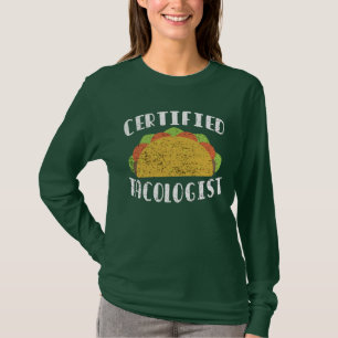 T-shirt Tacoïologue certifié Amoureux de la nourriture mex