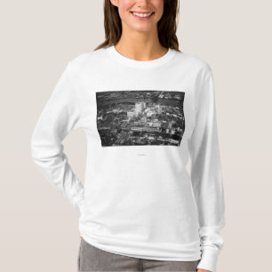T-shirt Tacoma, vue de WA de district des affaires d'air