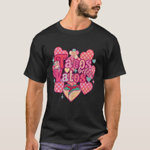 T-shirt Tacos Avant Vatos Cute Rose Heart Valentines Day