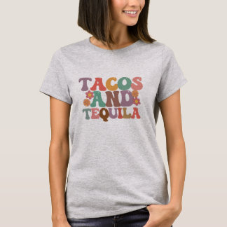 T-shirt Tacos et Tequila Fiesta mexicaine
