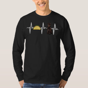 T-shirt Tacos Giant Schnauzer Heartbeat Chien