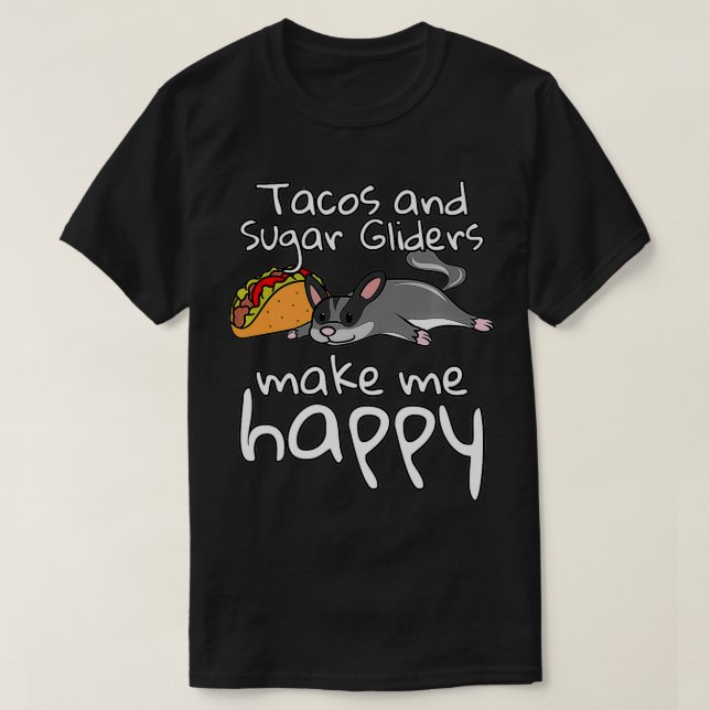 T-shirt Tacos Glider Pet Premium (Design devant)