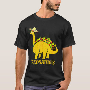 T-shirt Tacosaurus Cinco De Mayo Amusant Taco Dinosaur Amu