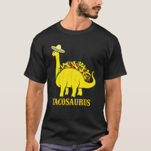T-shirt Tacosaurus Cinco De Mayo Funny Taco Dinosaur 1