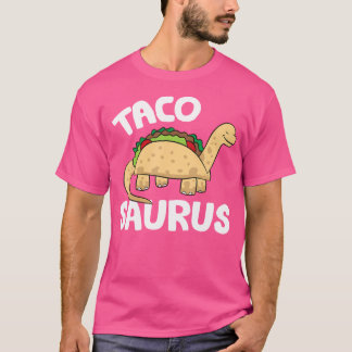 T-shirt Tacosaurus Cute Dinosaur Mexican Taco