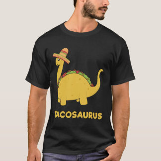 T-shirt Tacosaurus Taco Dinosaur Cadeau Tee