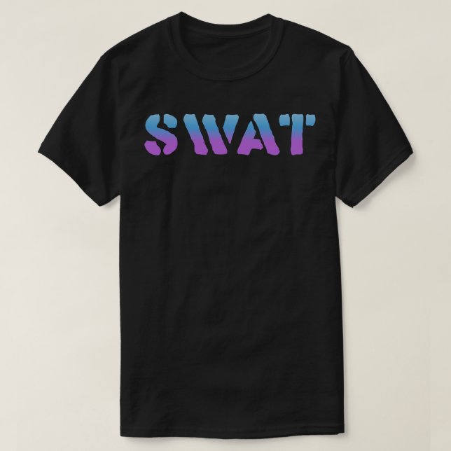 T-shirt Tactique militaire SWAT (Design devant)
