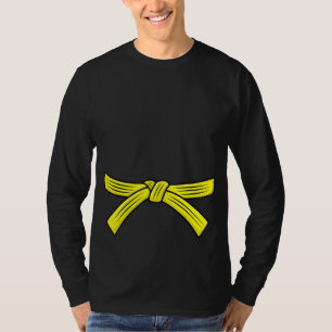 T-shirt Taekwon Do Itf Costume de ceinture jaune 8e manche